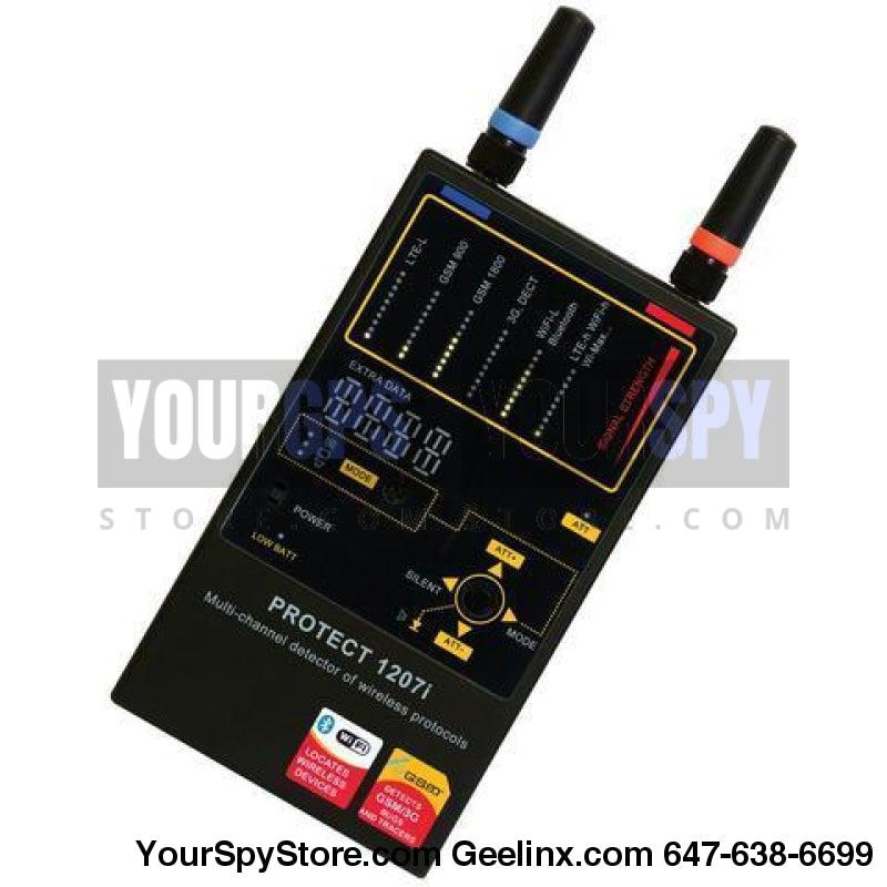 Protéger 1207i Détecteur de fréquence GPS 2G 3G 4G WIFI GSM